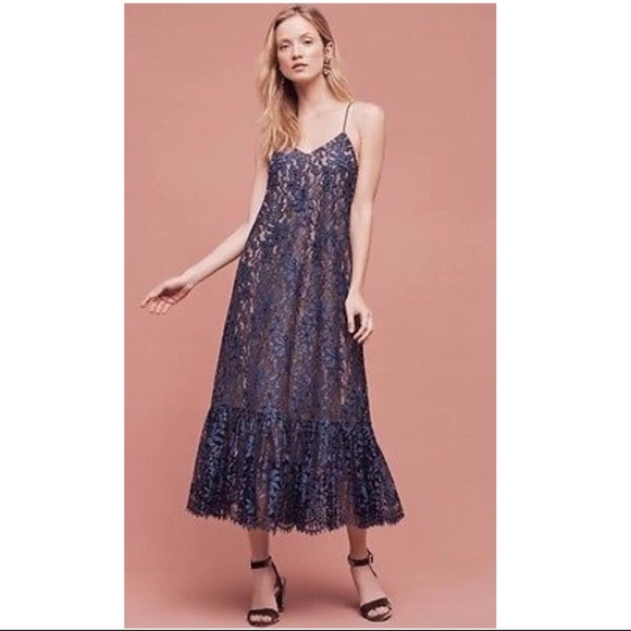Anthropologie Dresses & Skirts - NWT Anthropologie Lace Slip Dress